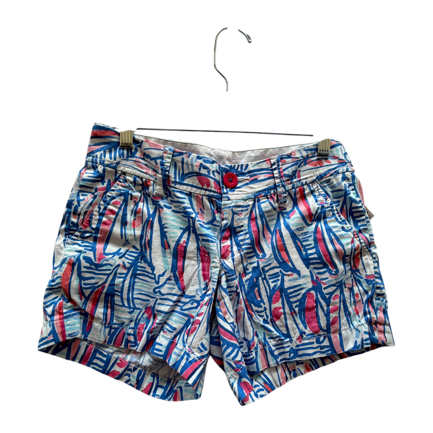 Shorts Designer By Lilly Pulitzer In White, Size:4