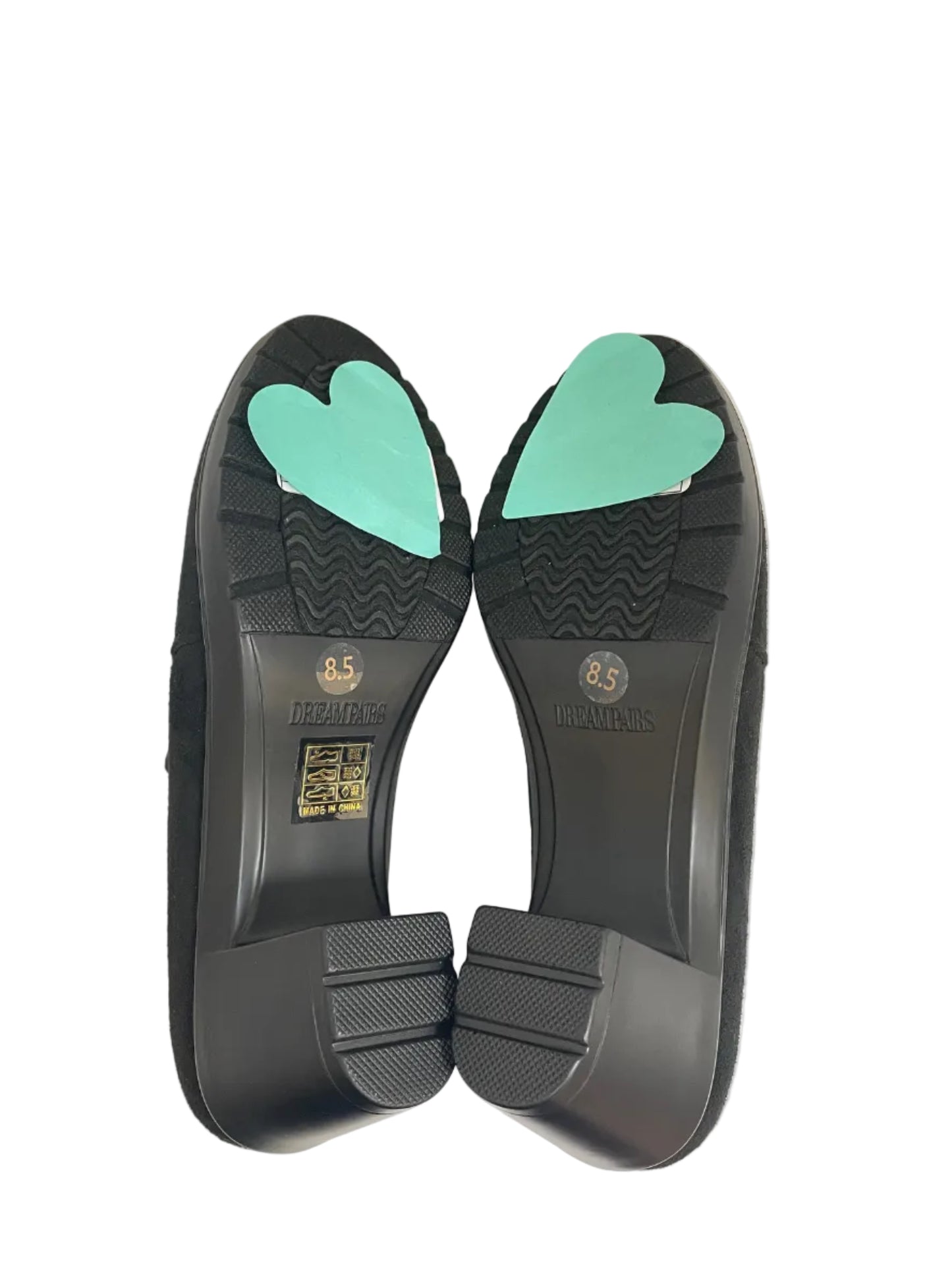 Shoes Heels Block By Dream Pairs In Black, Size:8.5