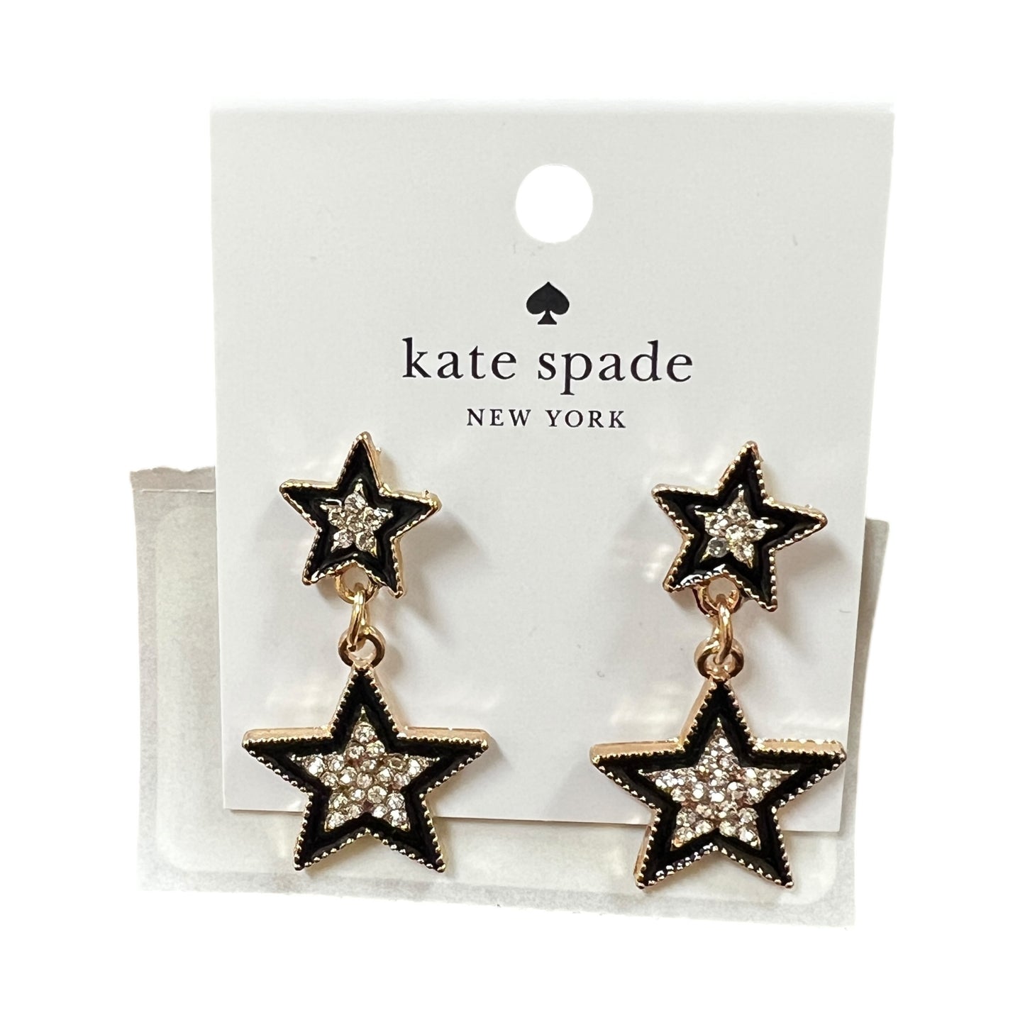 Earrings Designer By Kate Spade In Gold