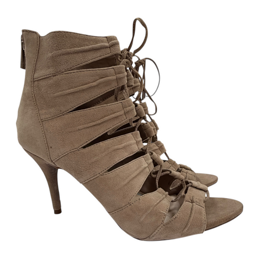Shoes Heels Stiletto By Jessica Simpson In Beige, Size:8.5