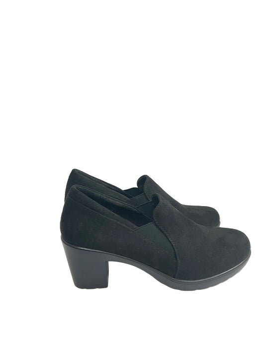 Shoes Heels Block By Dream Pairs In Black, Size:8.5