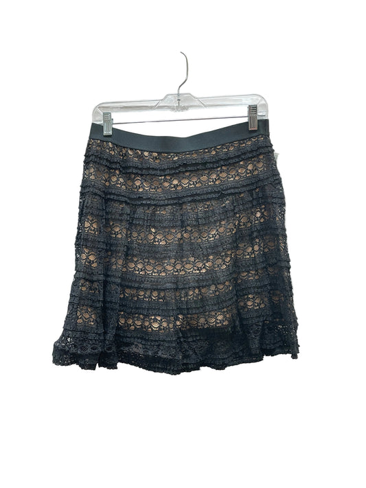 Skirt Mini & Short By Max Studio In Black & Cream, Size:M