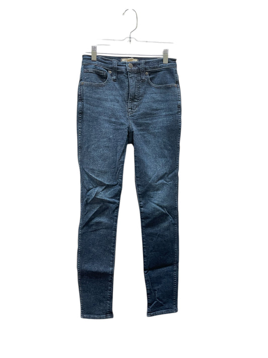 Jeans Skinny By Madewell In Blue Denim, Size:0