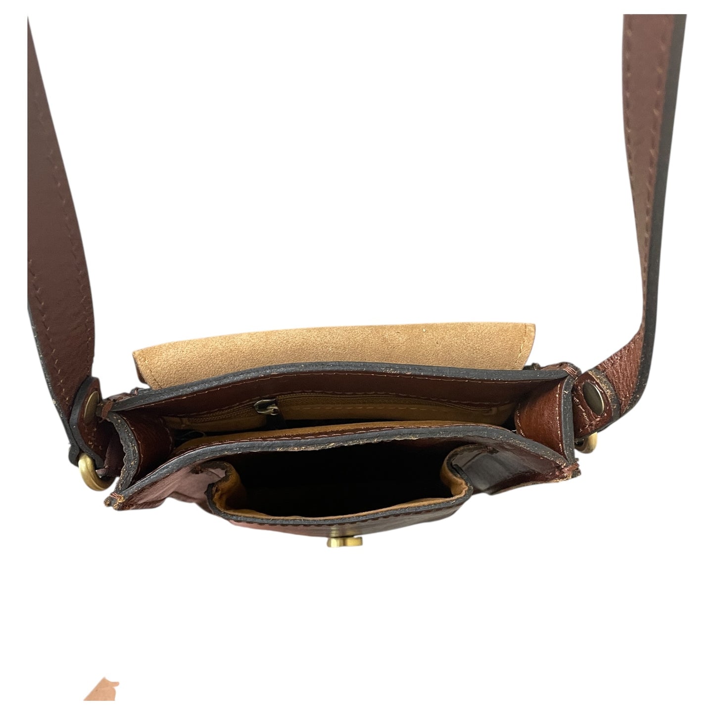 Crossbody Designer By Patricia Nash In Brown, Size:Medium