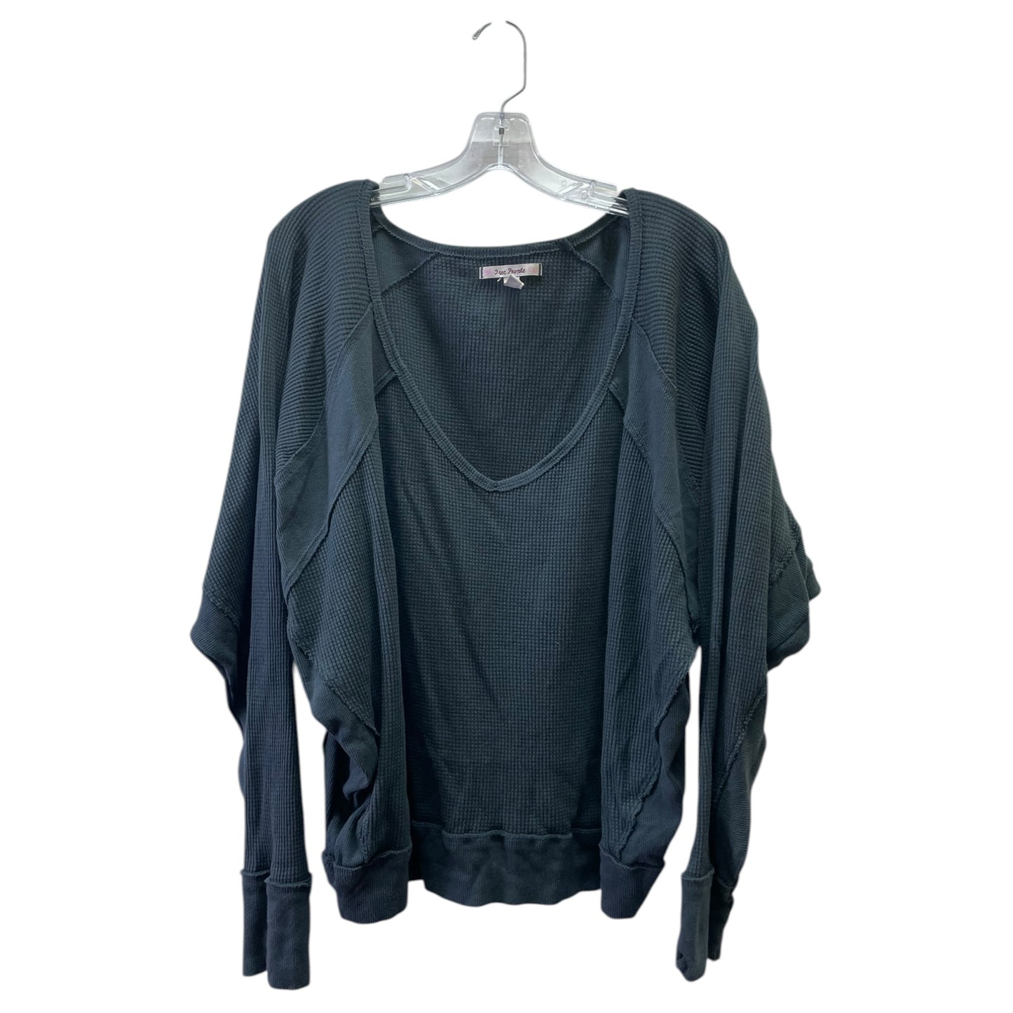 Top Ls Basic By Free People In Grey, Size:L