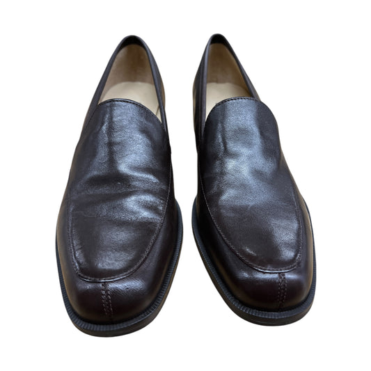 Shoes Flats By Laura Scott In Brown, Size:8