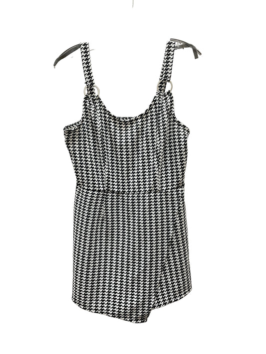 Romper By No Boundaries In Black & White, Size:L