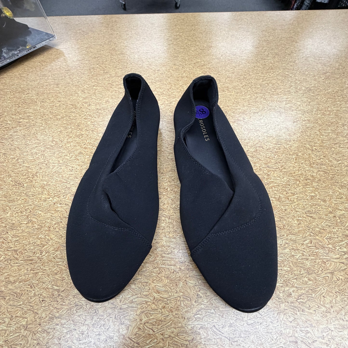 Shoes Flats By A New Day In Black, Size:7.5