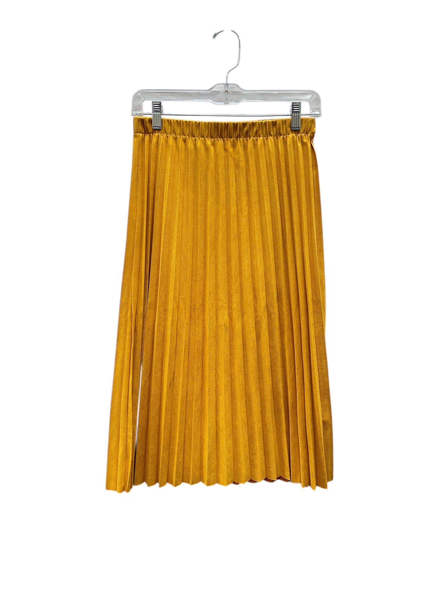 Skirt Maxi By Zara Women In Yellow, Size:M