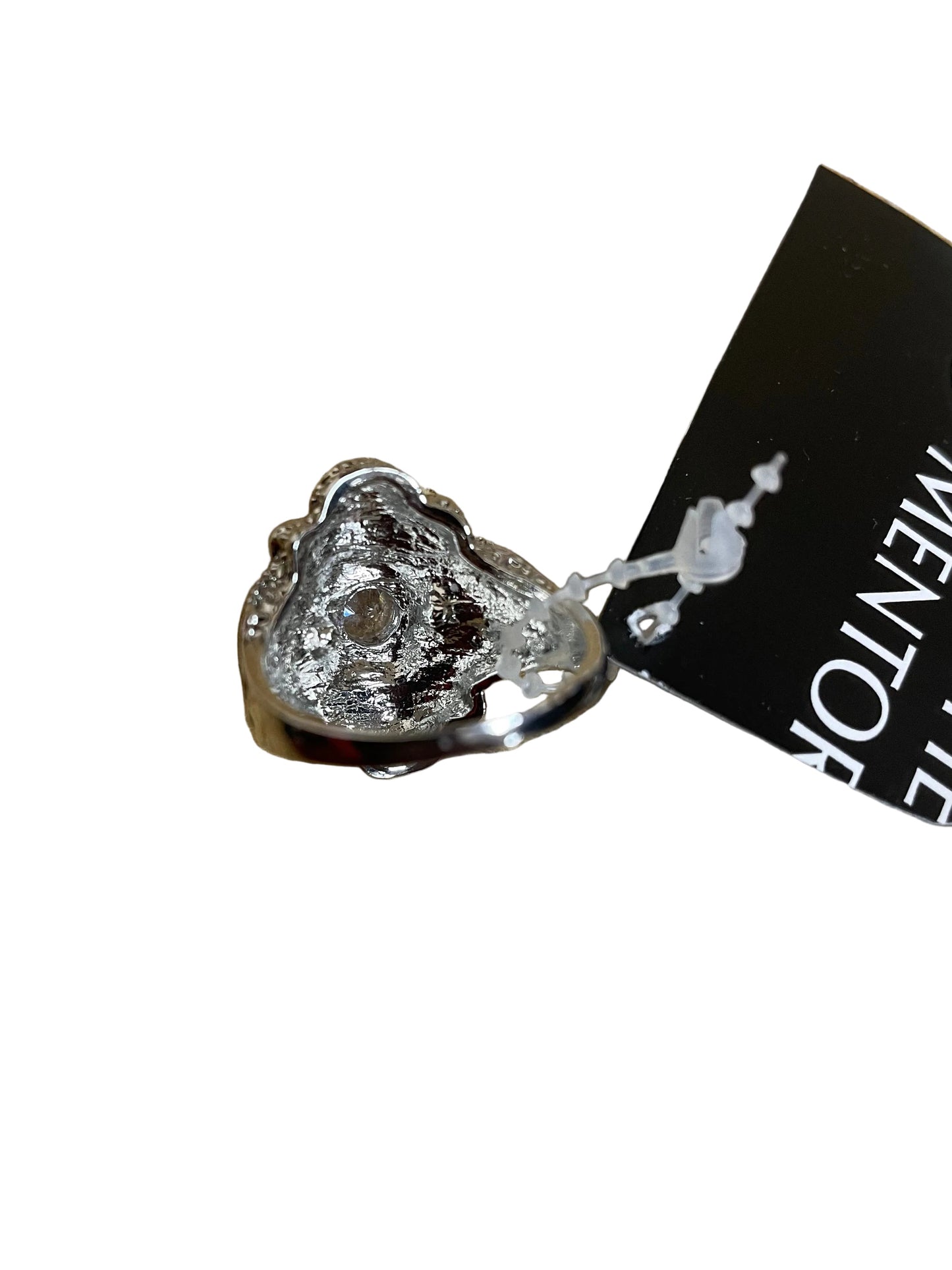 Ring Statement By Cme In Blue & Silver, Size:9