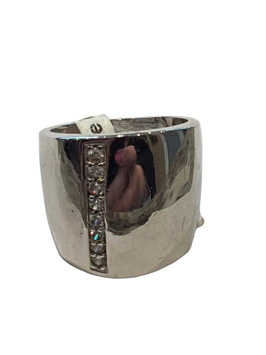Ring Statement By Clothes Mentor In Silver, Size:6