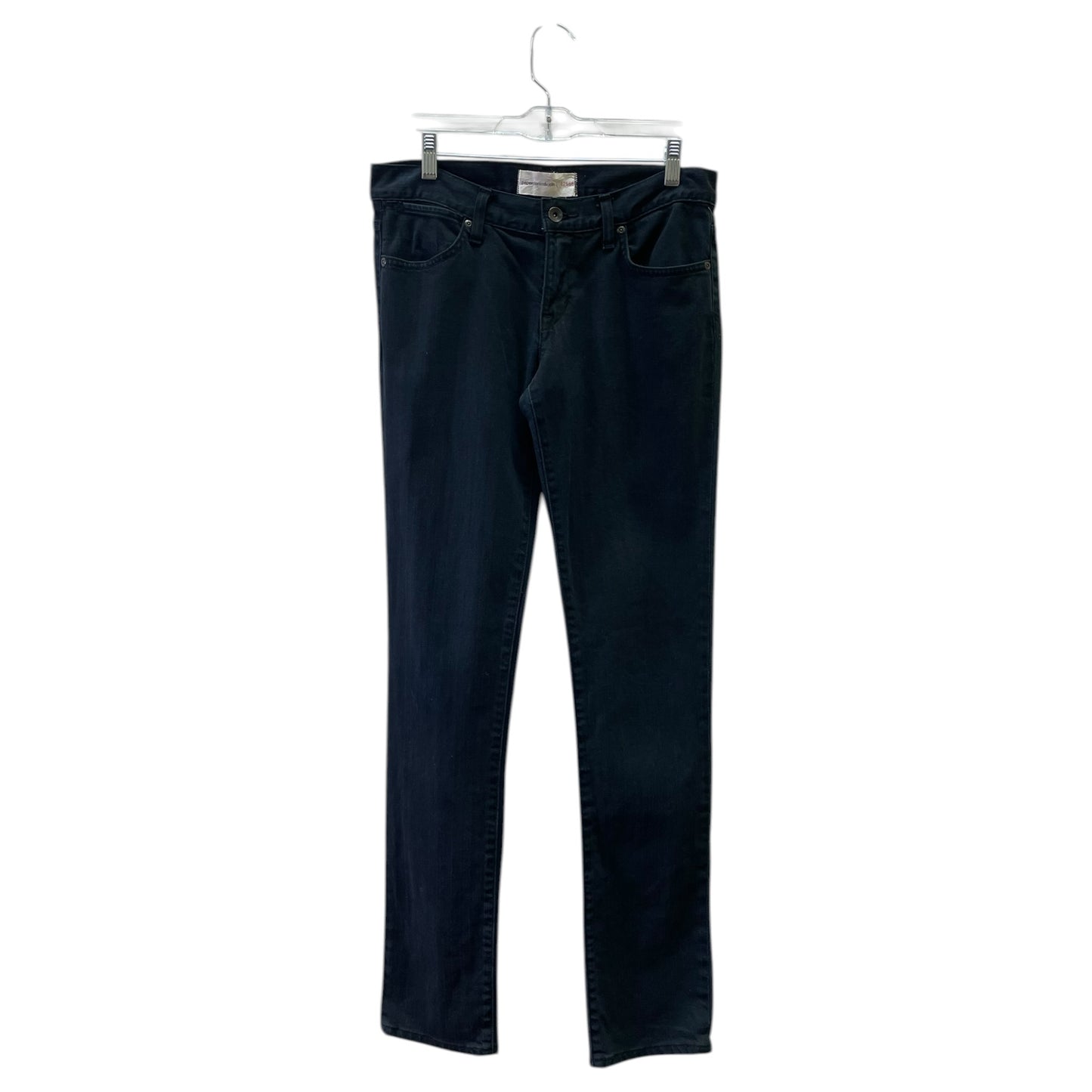 Jeans Straight By Paper Denim Cloth In Blue Denim, Size:4