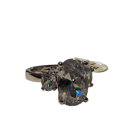 Ring Statement By Clothes Mentor In Silver, Size:7