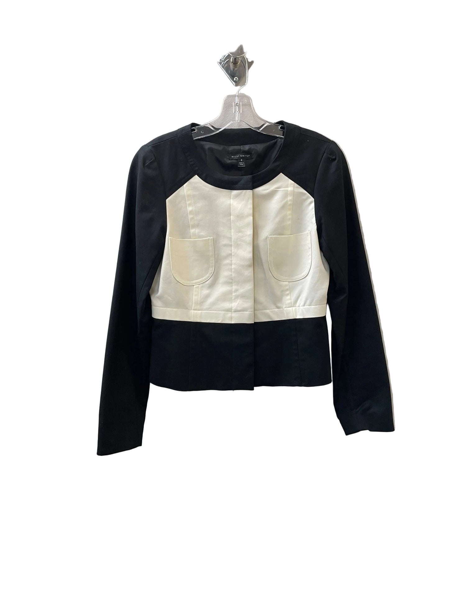 Blazer By Willi Smith In Black & White, Size:8