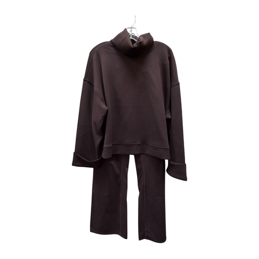 Lounge Set Pants By Spanx In Brown, Size:1X