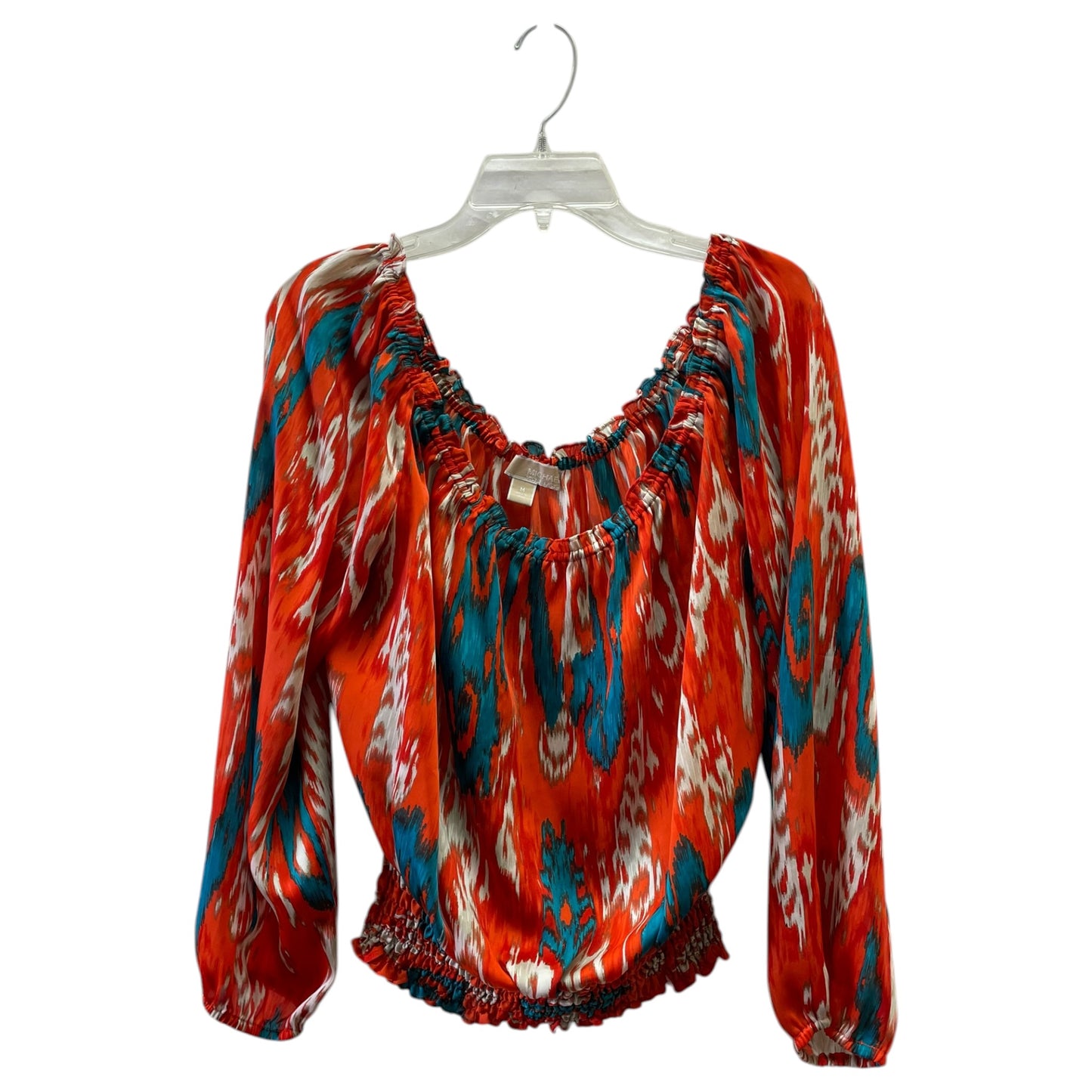 Top Ls Designer By Michael Kors In Orange, Size:M