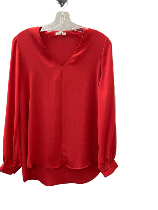Top Ls By Pleione In Red, Size:Xs