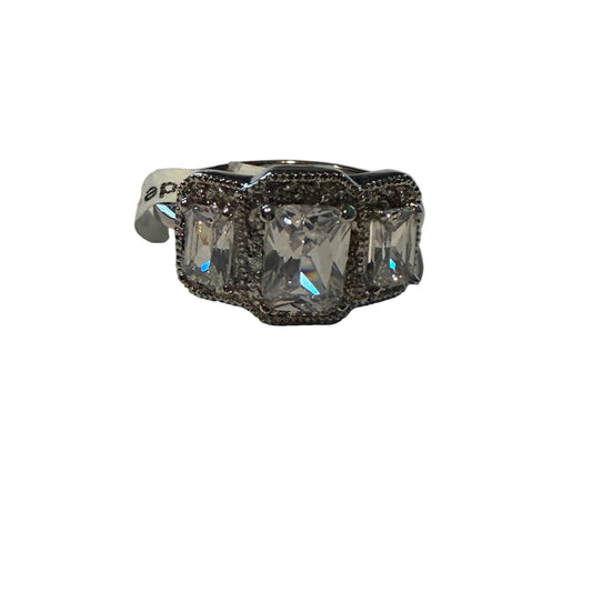 Ring Statement By Clothes Mentor In Silver, Size:9