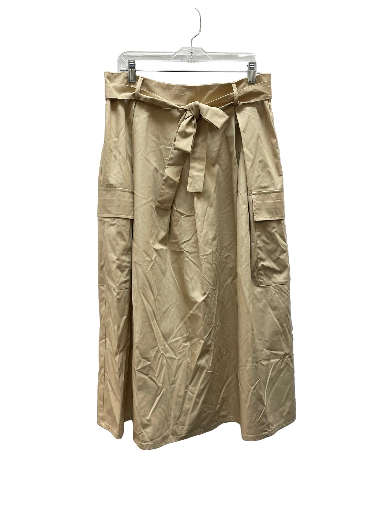 Skirt Maxi By Cece In Tan, Size:L