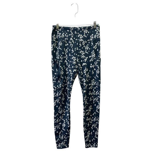 Athletic Leggings By Lou And Grey In Grey & White, Size:M