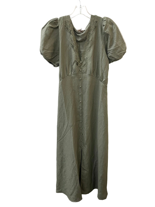 Dress Casual Maxi By Loft In Green, Size:S