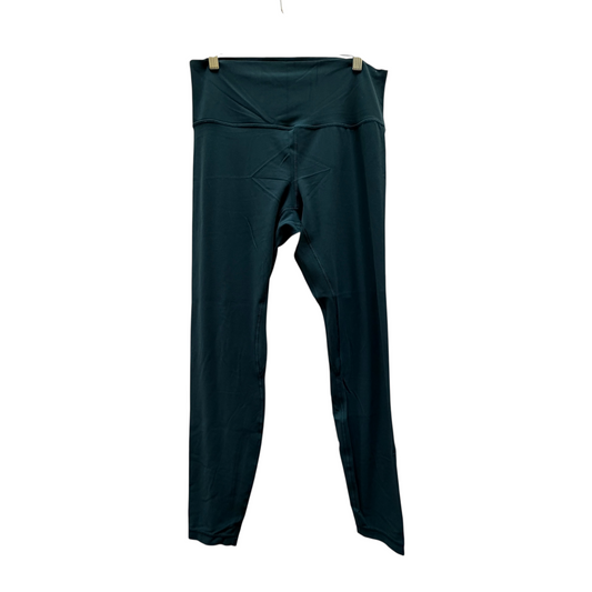 Athletic Leggings By Lululemon In Teal, Size:L