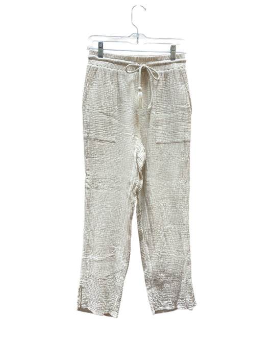 Pants Linen By Gilli In Cream, Size:S