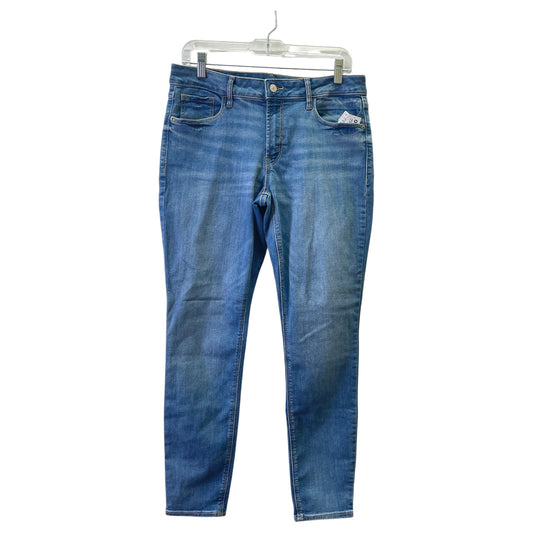 Jeans Skinny By Old Navy In Blue Denim, Size:14