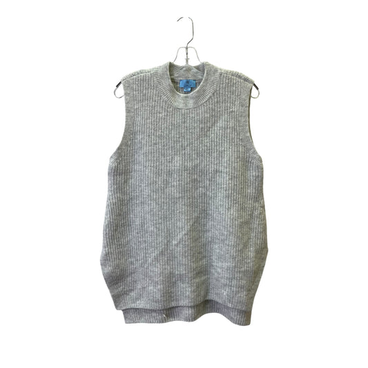 Vest Sweater By Cece In Grey, Size:S