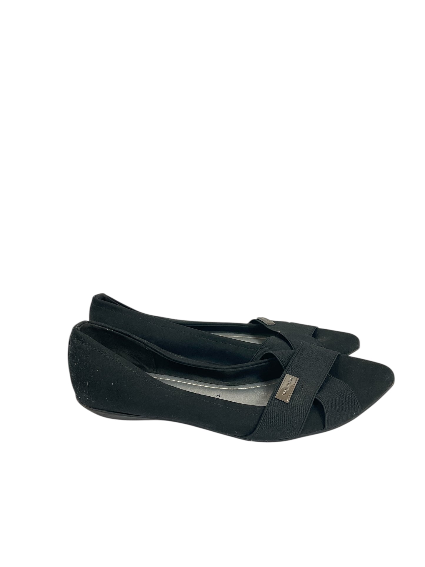 Shoes Flats By Anne Klein In Black, Size:8.5