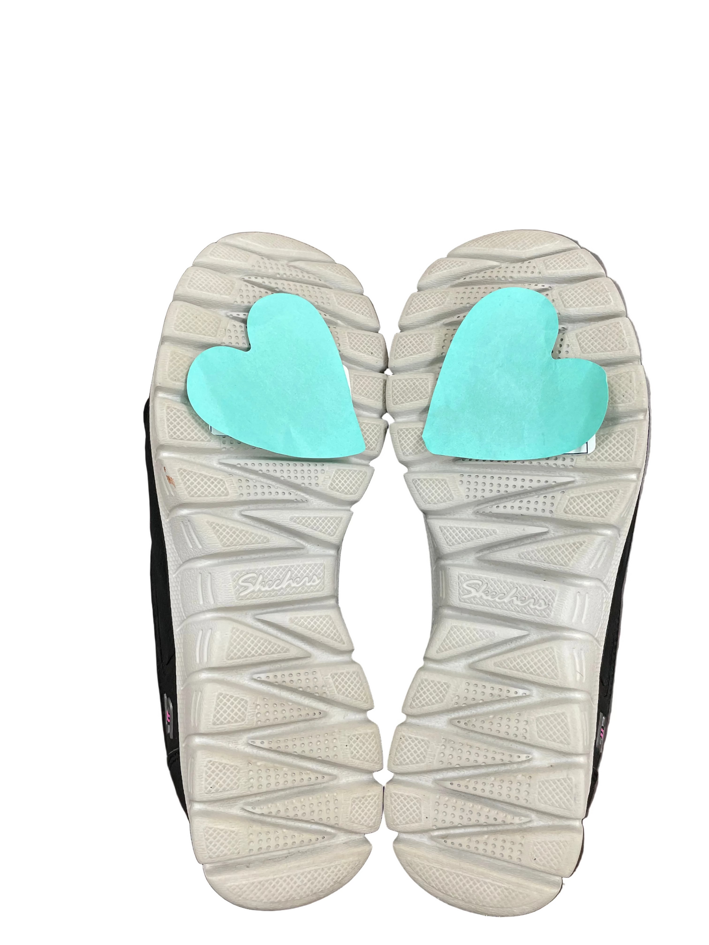 Shoes Flats By Skechers In Black & Grey, Size:7