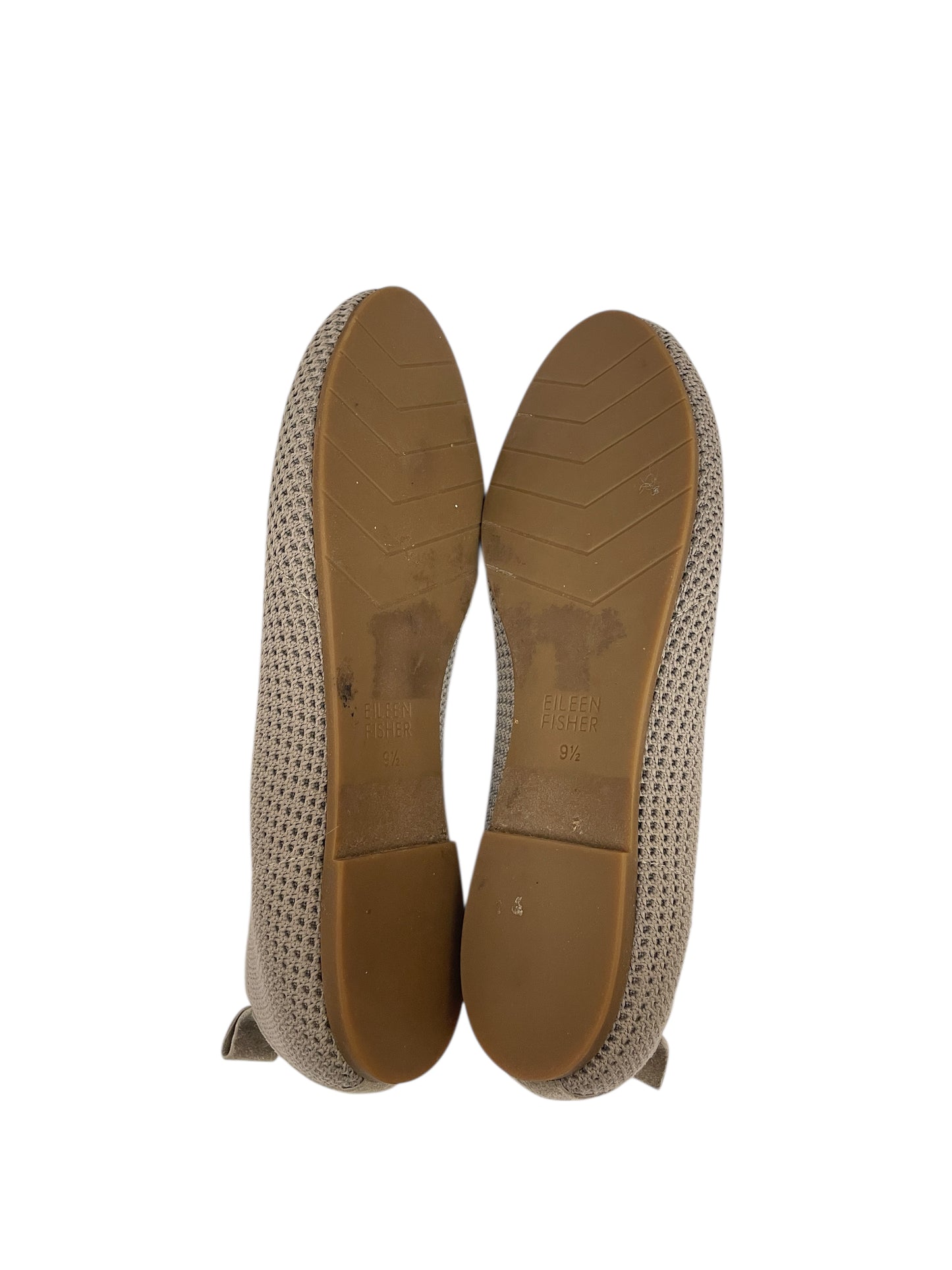 Shoes Flats By Eileen Fisher In Grey, Size:9.5