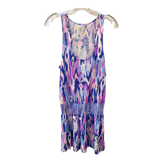 Dress Designer By Lilly Pulitzer In Blue & Purple, Size:S