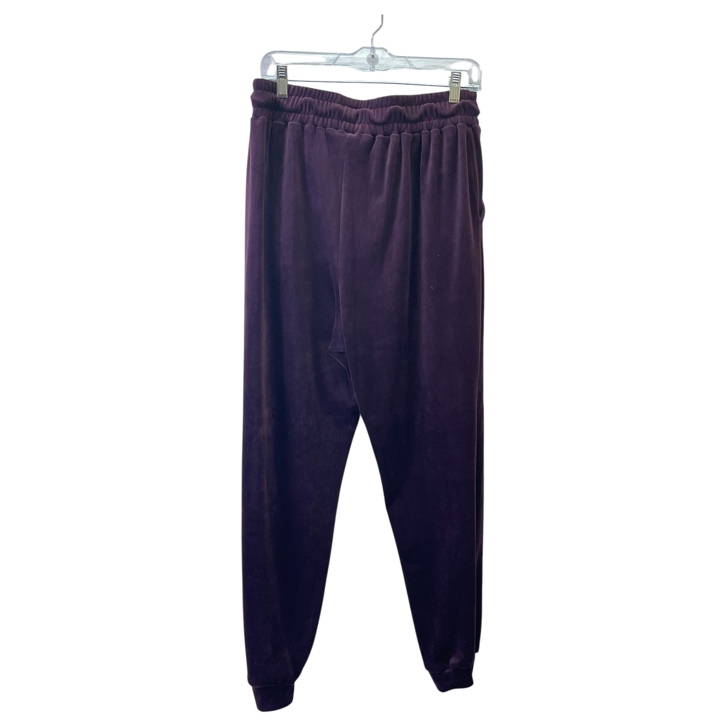 Lounge Set Pants By Nicole Miller In Purple, Size:Xl