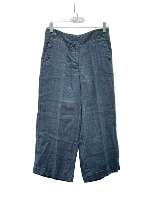Pants Linen By Loft In Blue, Size:2P