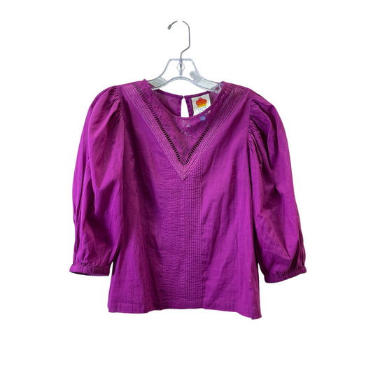 Top Ss By Farm Rio In Pink, Size:Xxsp