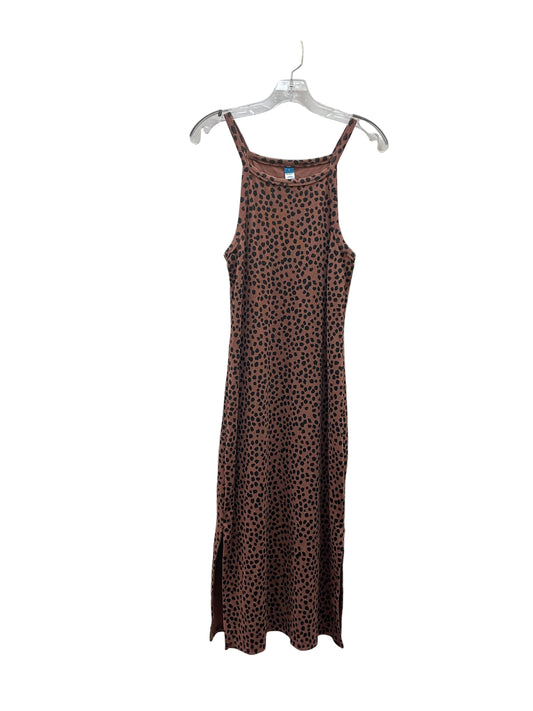 Dress Casual Maxi By Old Navy In Animal Print, Size:L