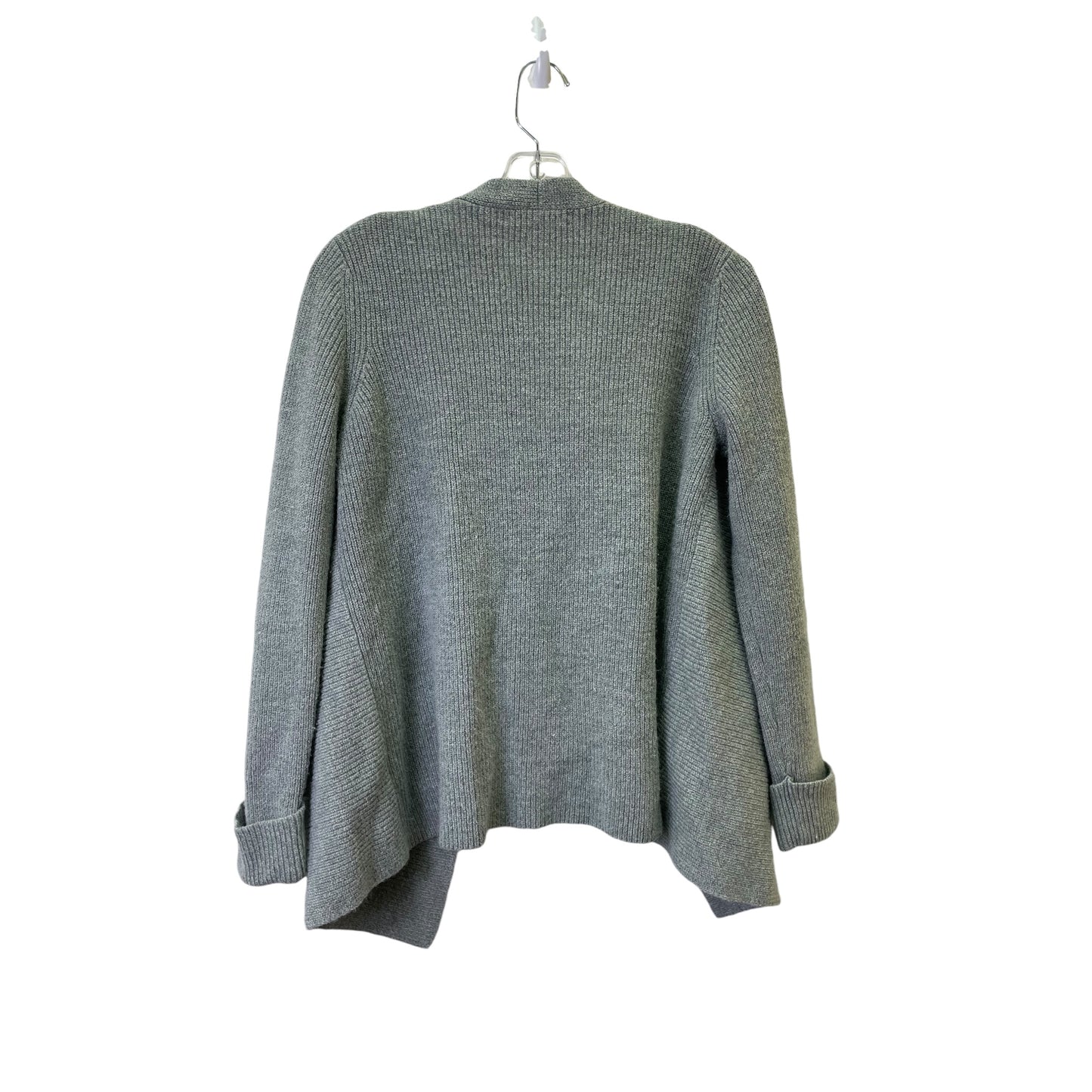 Sweater Cardigan By Banana Republic In Grey, Size:S