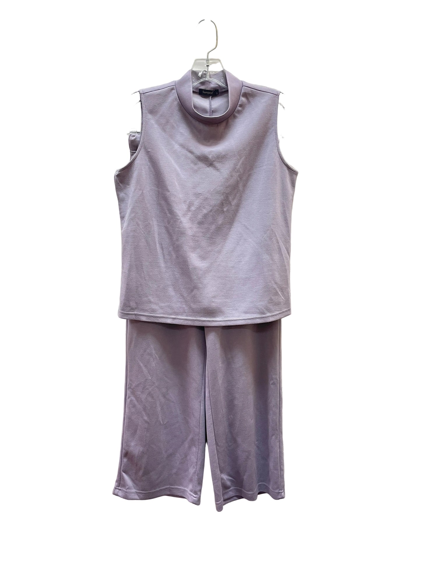 Pants Set 2Pc By SAMPEEL In Purple, Size:S