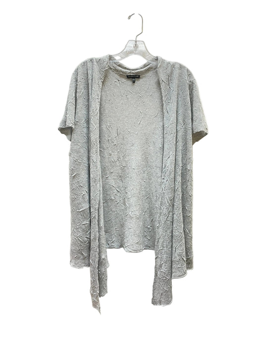 Cardigan By Eileen Fisher In Grey, Size:Xl
