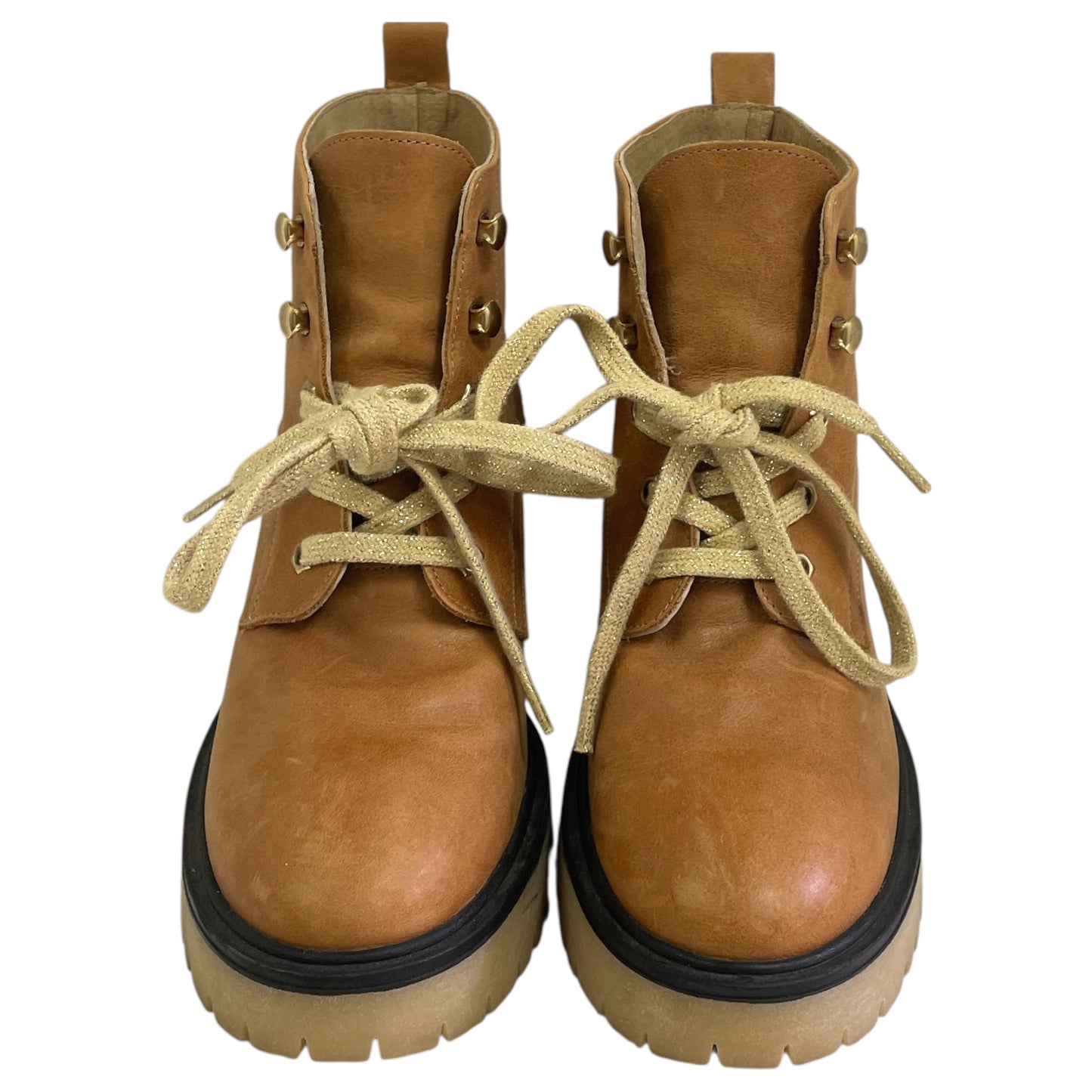 Boots Ankle Heels By Free People In Tan, Size:8