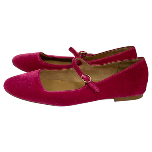 Shoes Flats By J. Crew In Pink, Size:7.5