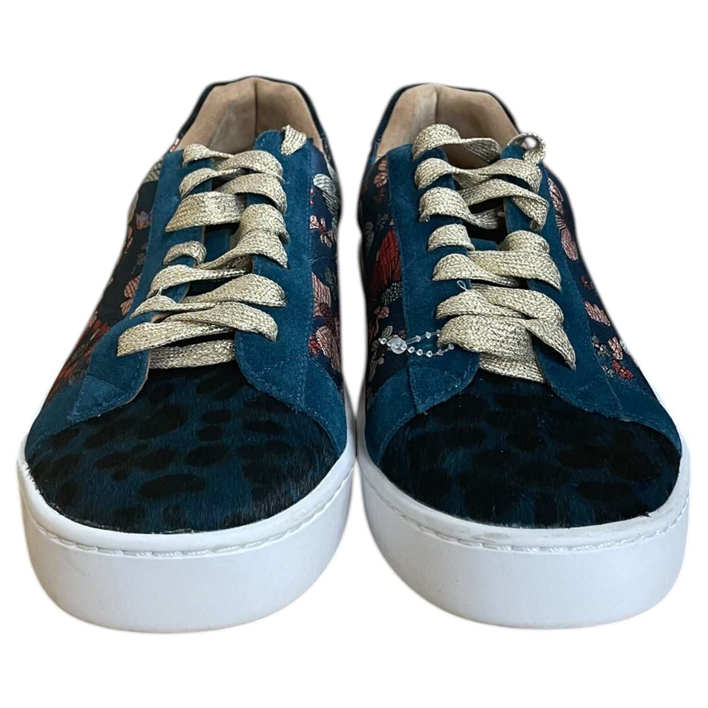 Shoes Sneakers By Johnny Was In Teal, Size:6