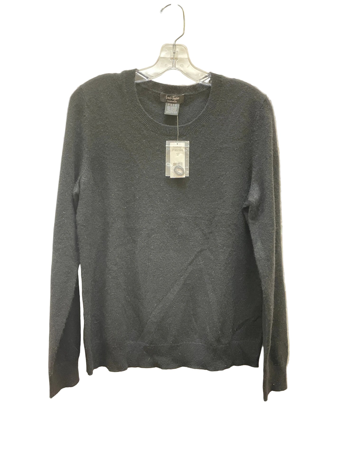Sweater Cashmere By Lord And Taylor In Black, Size:L