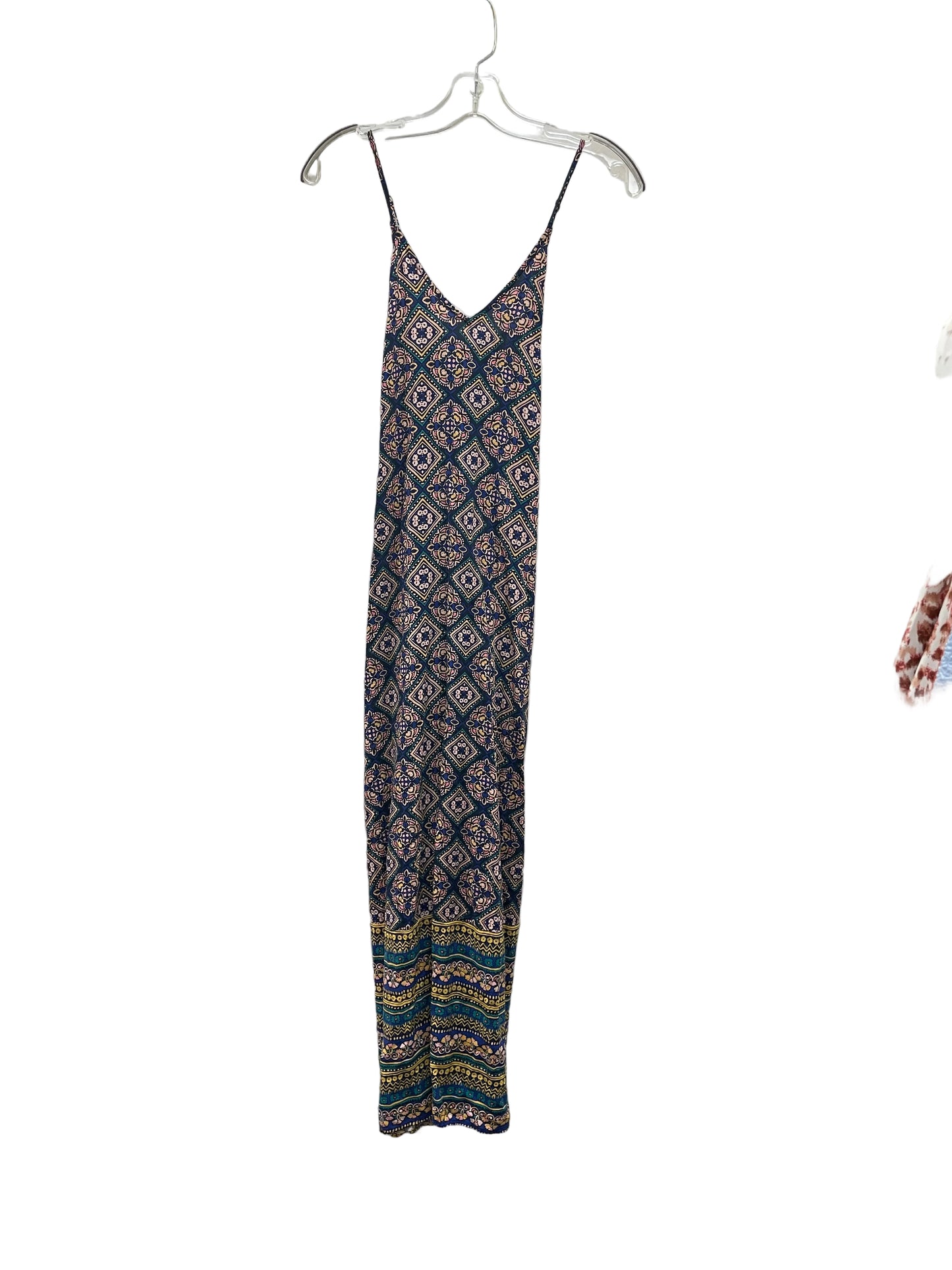 Dress Casual Maxi By Old Navy In Blue & Pink, Size:Sp