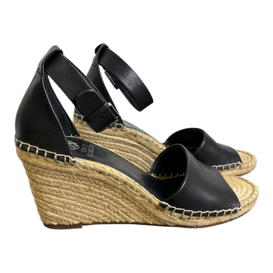 Sandals Heels Platform By Vince Camuto In Black, Size:8.5