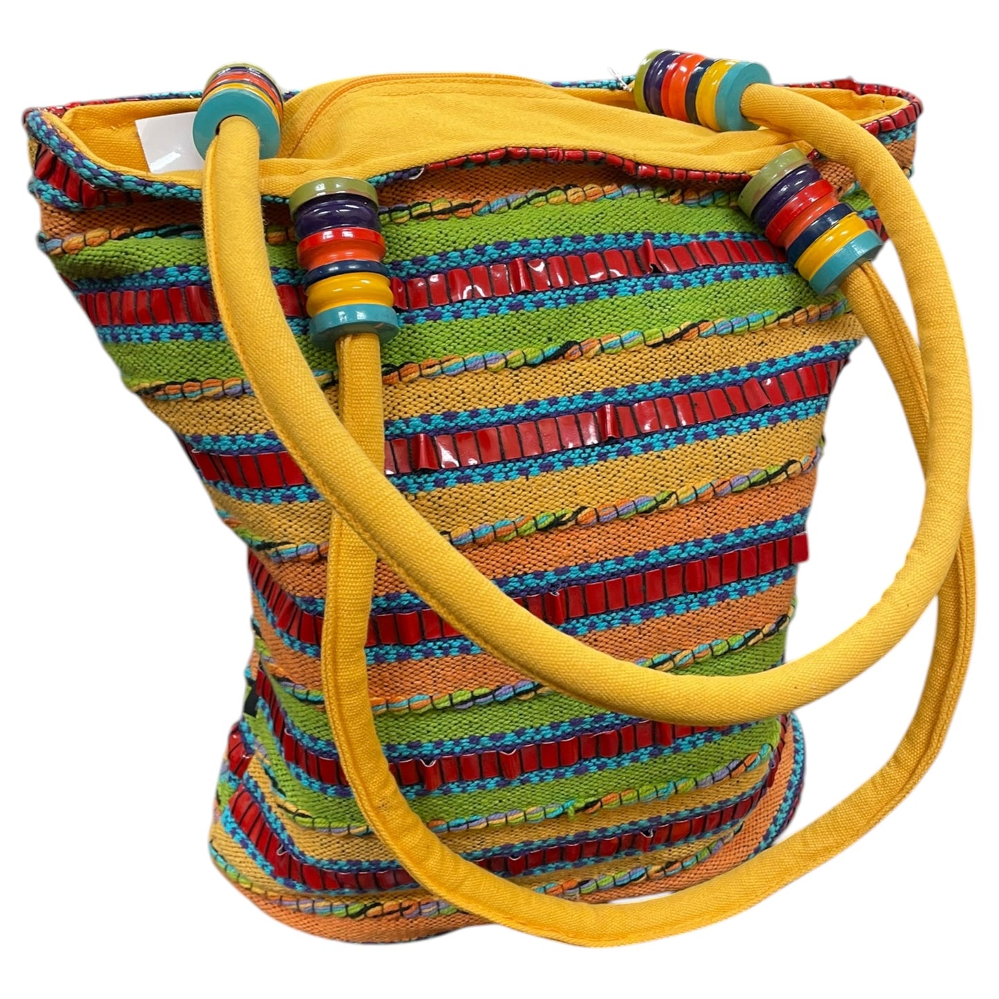 Tote By Sun n Sand In Yellow, Size:Large
