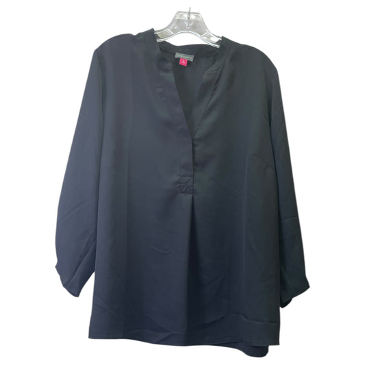 Top Ls By Vince Camuto In Black, Size:1X
