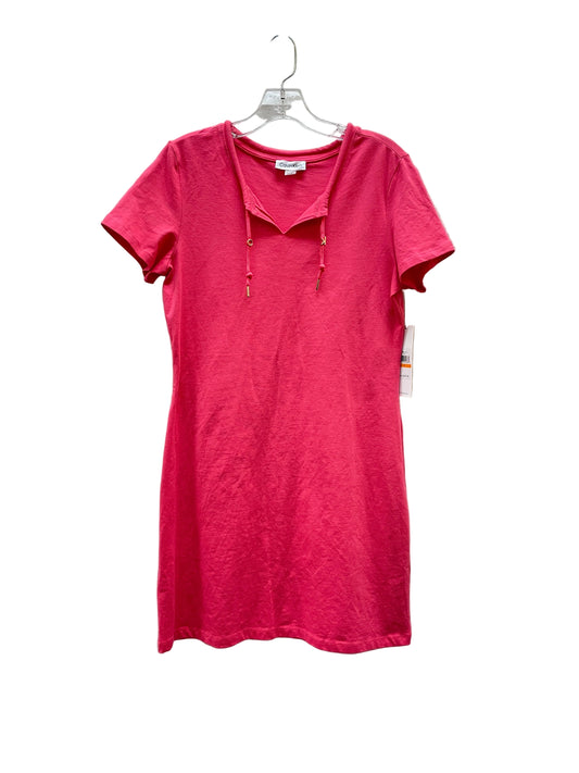 Dress Casual Midi By Calvin Klein In Pink, Size:S
