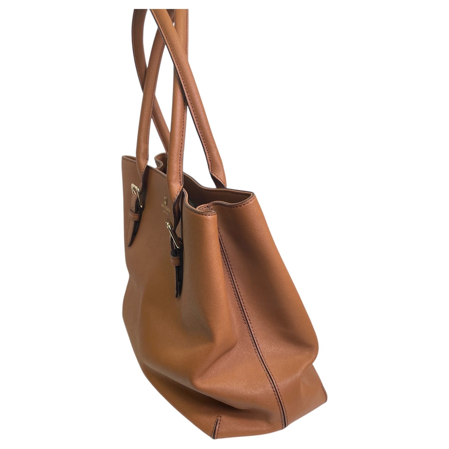 Handbag Designer By Kate Spade In Brown, Size:Large